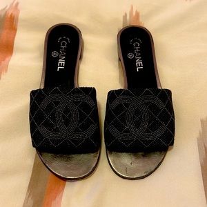 Chanel Beaded Sandel - Size 40